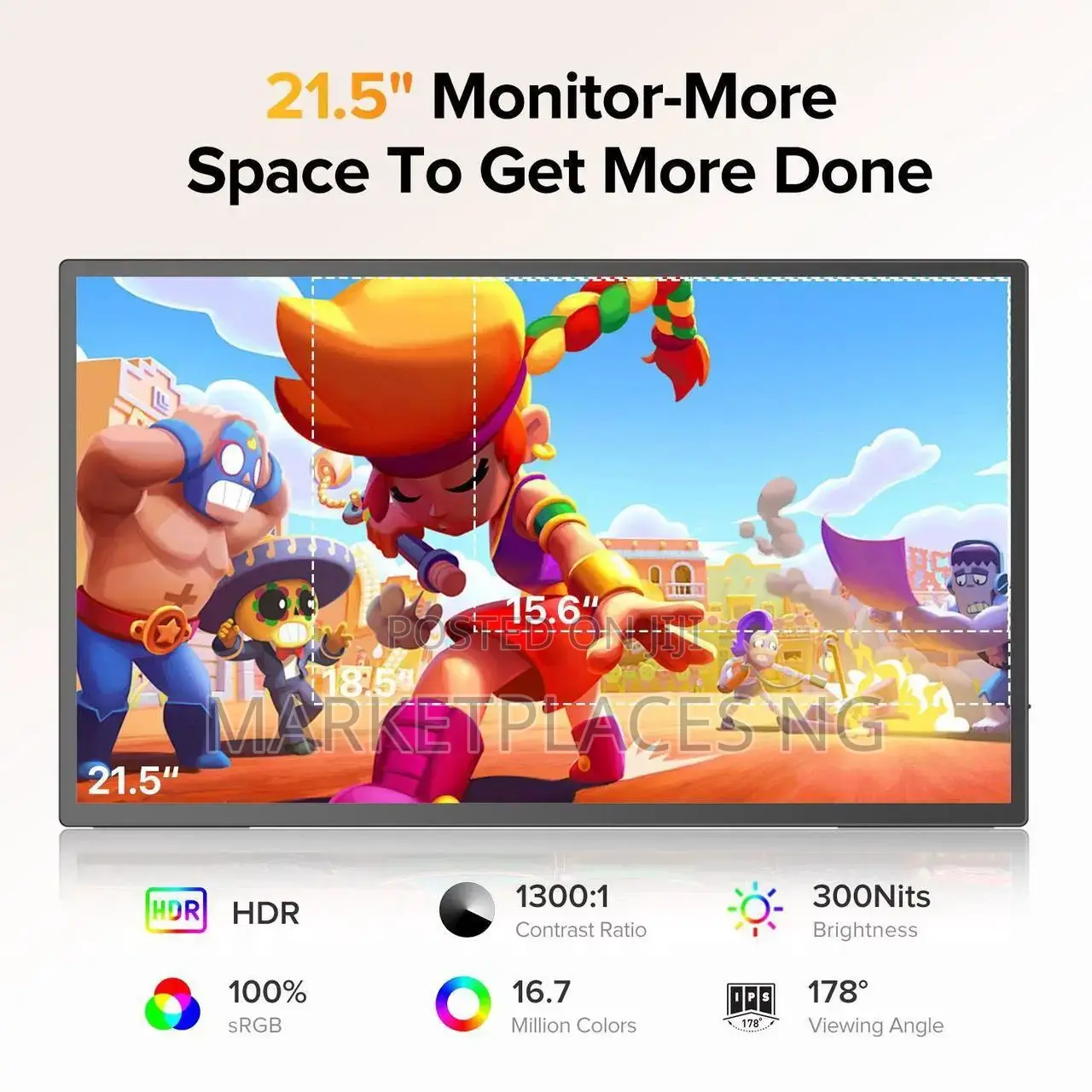 Uperfect Umax 21.5 Inch Touchscreen Portable Monitor