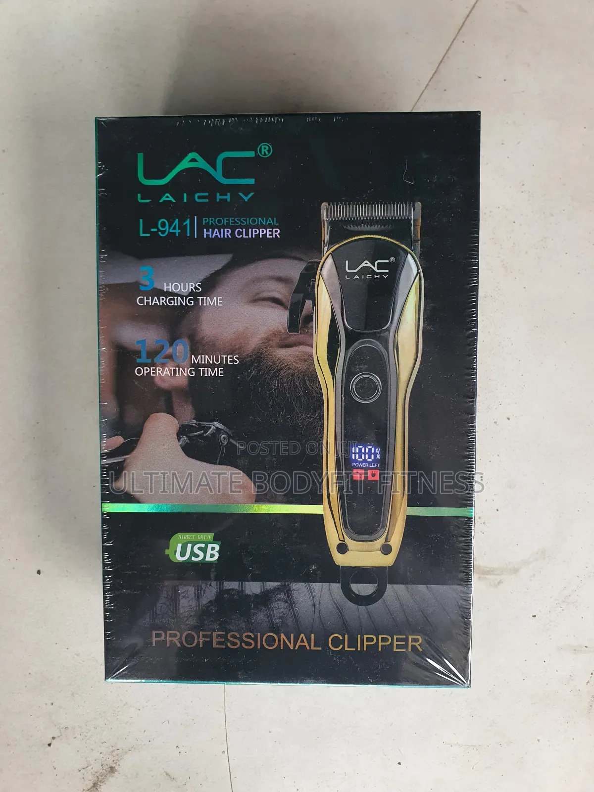 Brand New Lac Laicy 941 Rechargeable Clipper