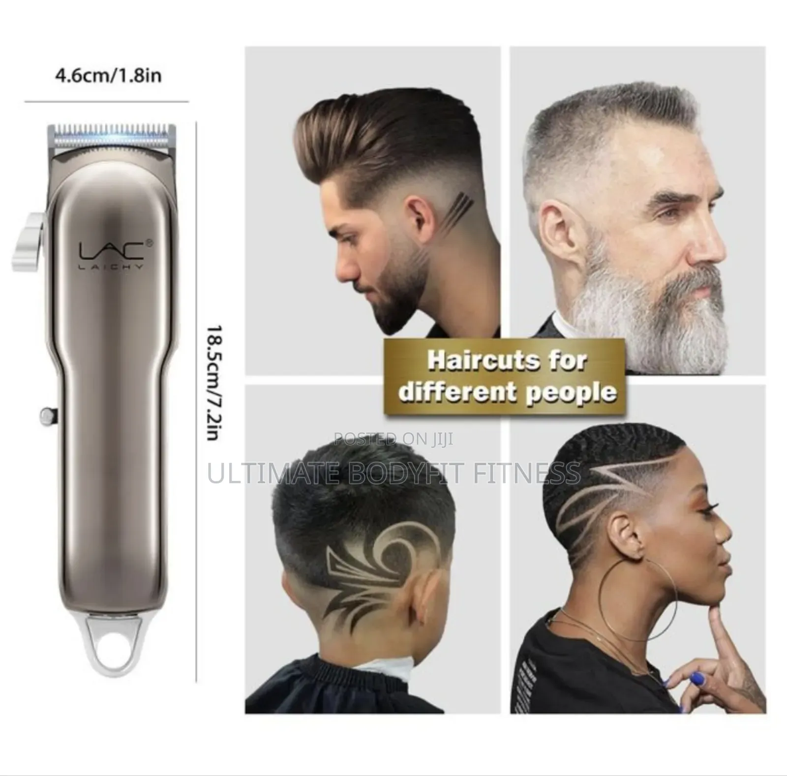 Brand New Lac Laichy L-916 Professional Rechargeable Hair Clipper