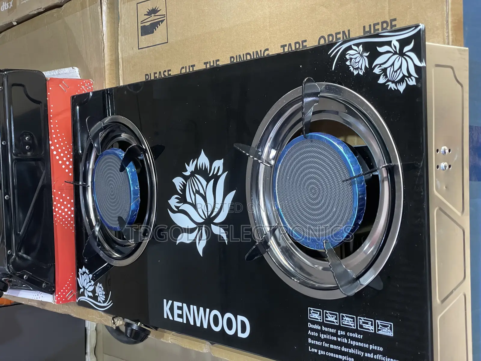 Kenwoodw Inferred Gas Cooker 2 Burner