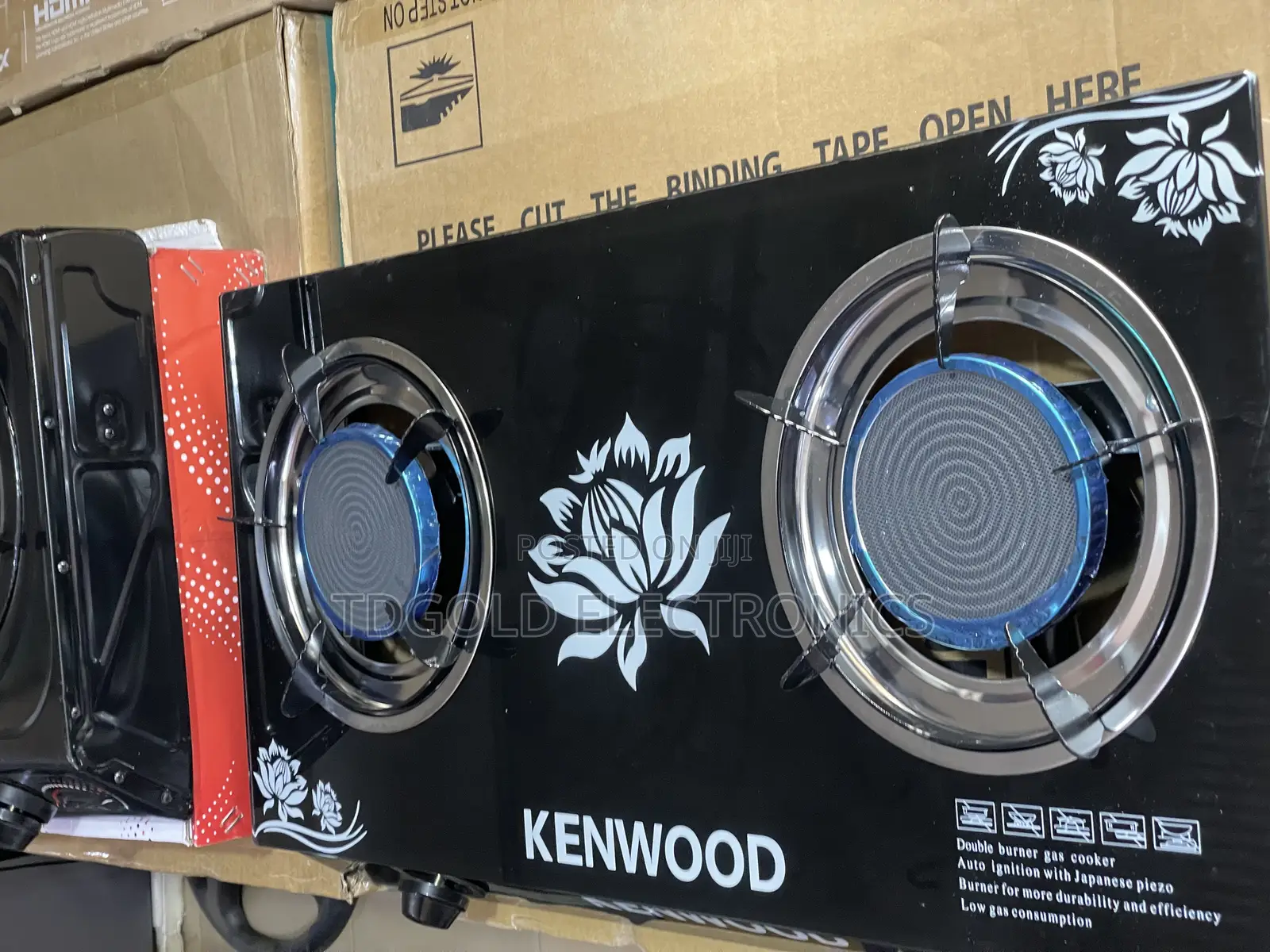 Kenwoodw Inferred Gas Cooker 2 Burner