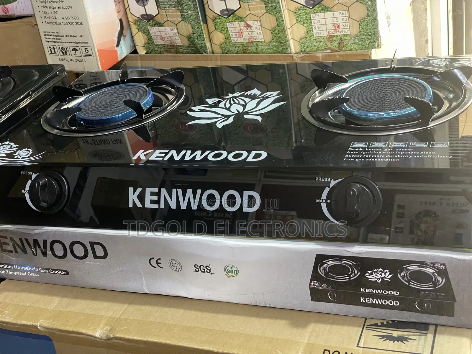 Kenwoodw Inferred Gas Cooker 2 Burner
