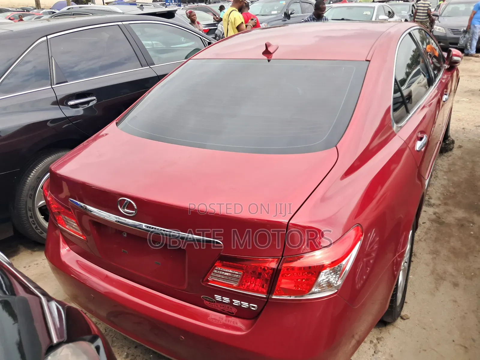 Lexus ES 350 2011 Red