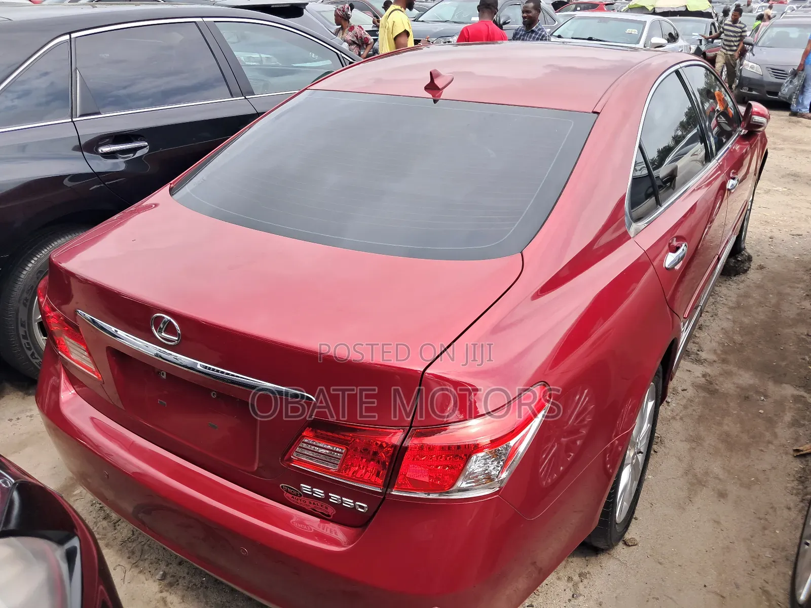 Lexus ES 350 2011 Red