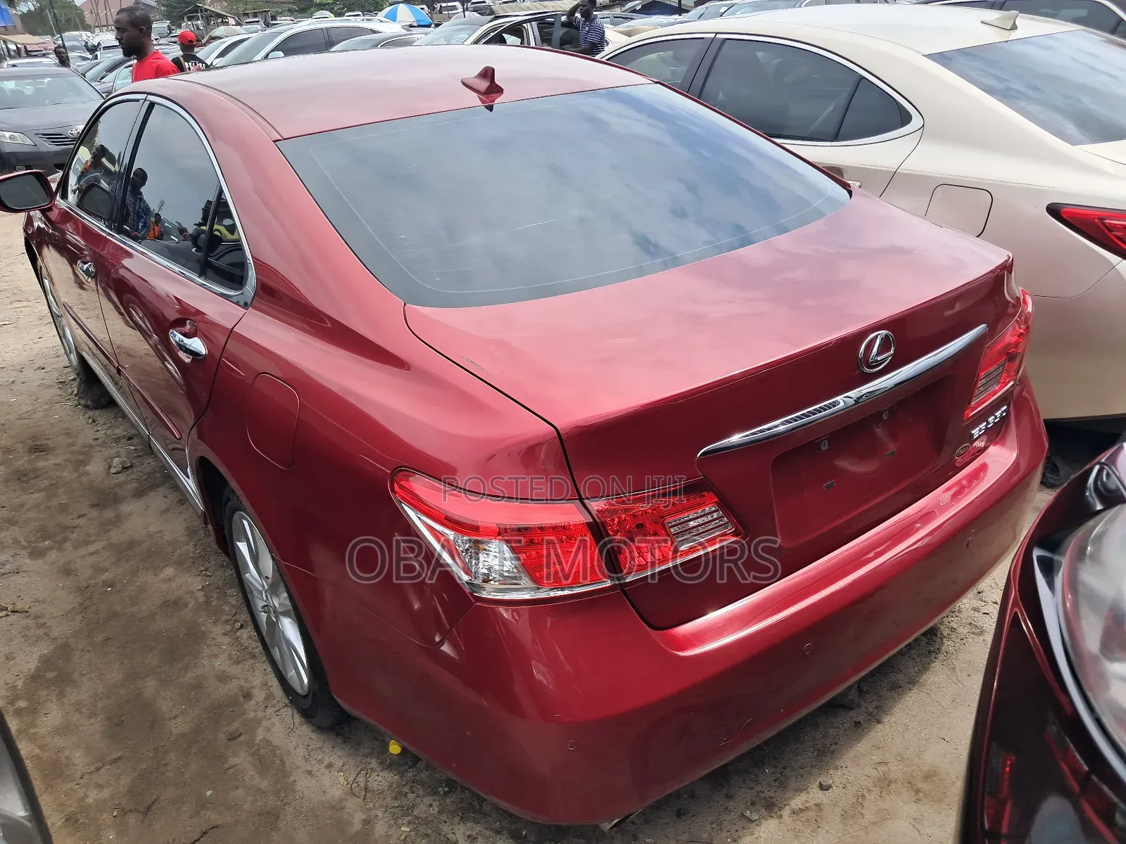 Lexus ES 350 2011 Red