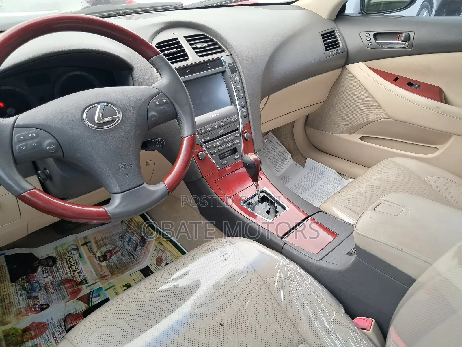 Lexus ES 350 2008 Black