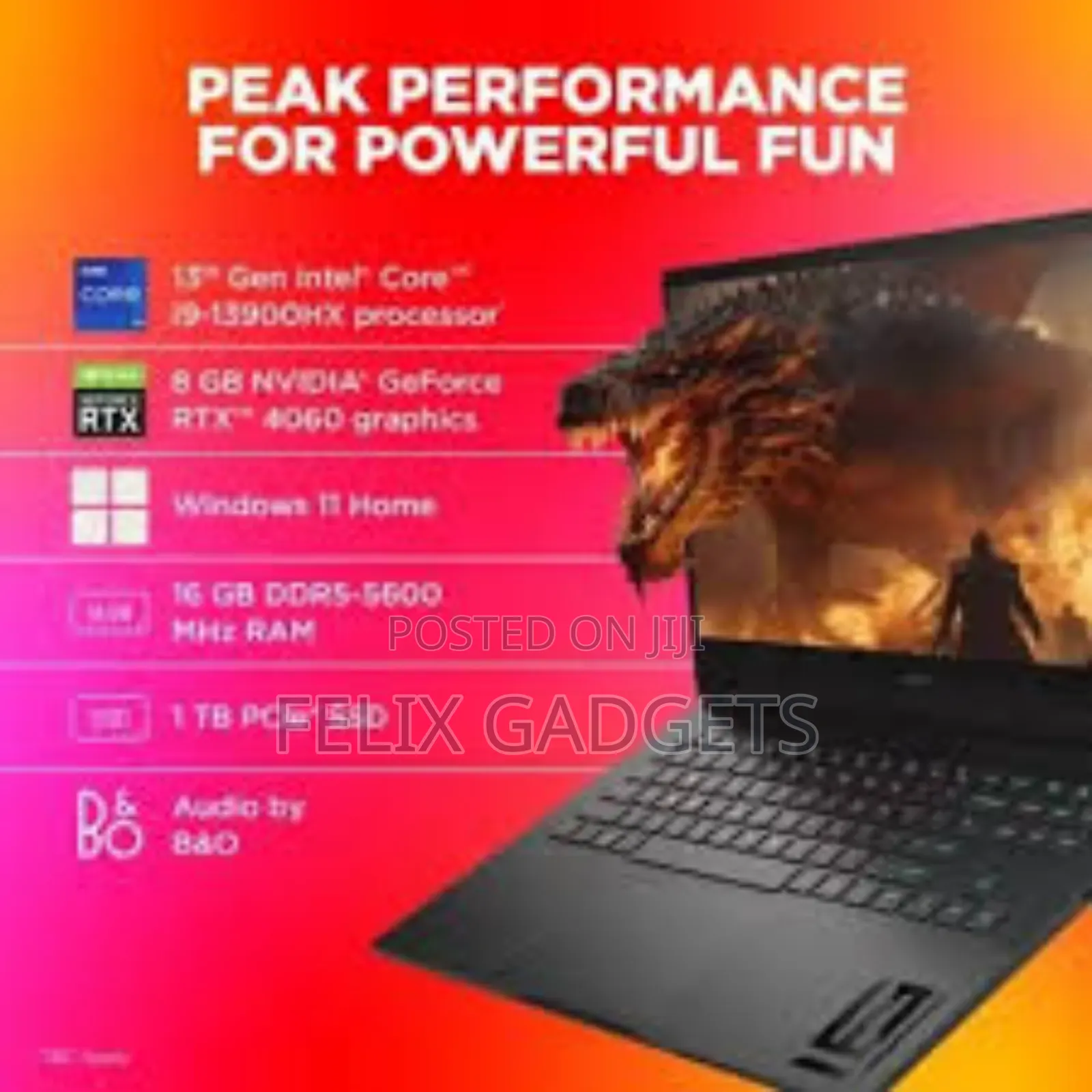 Laptop HP Omen 16 16GB Intel Core I9 SSD 1T
