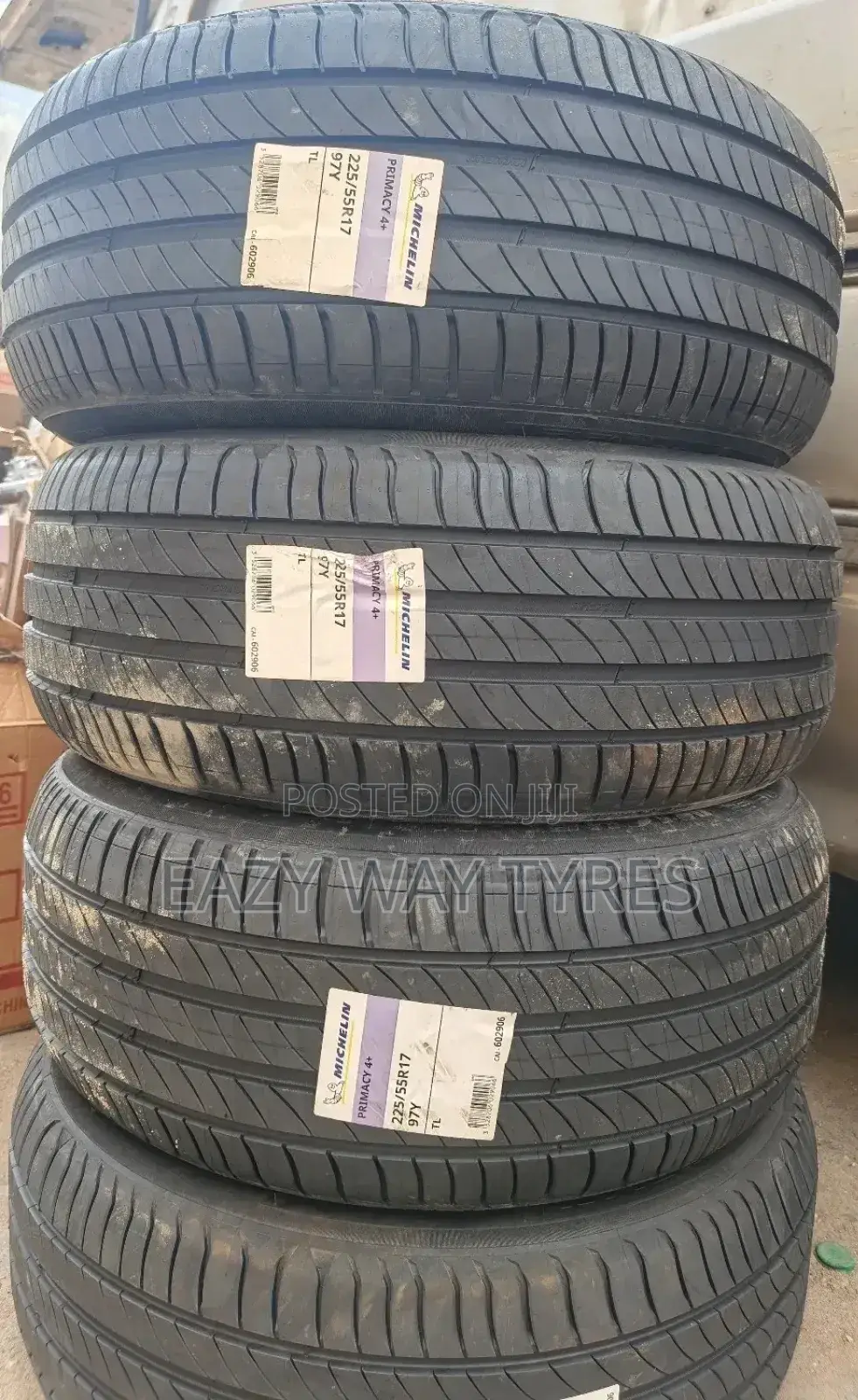 225/55r17 Michelin or Any Kind of Tyres Is Available at Affordable Price