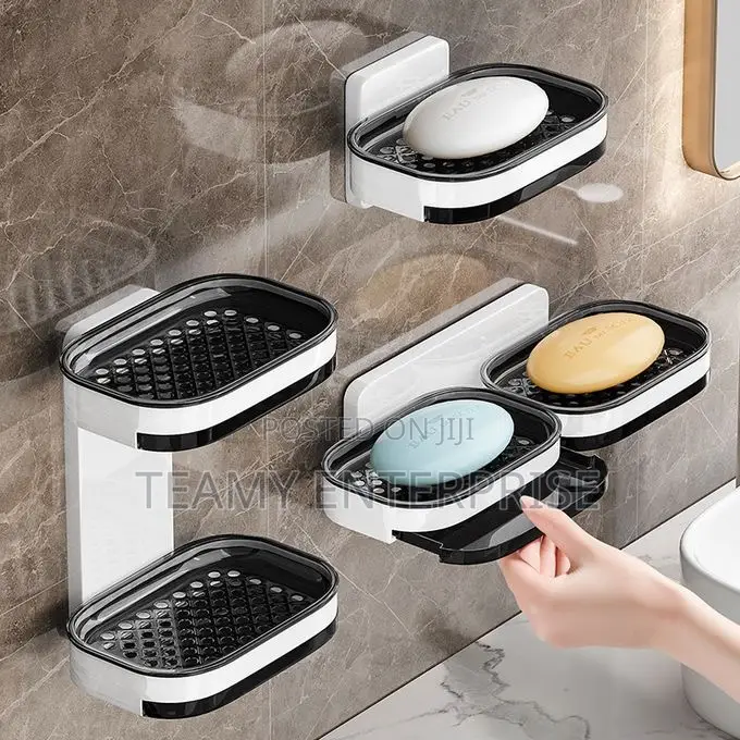 Wall Mounted Double Layers Soap Dish