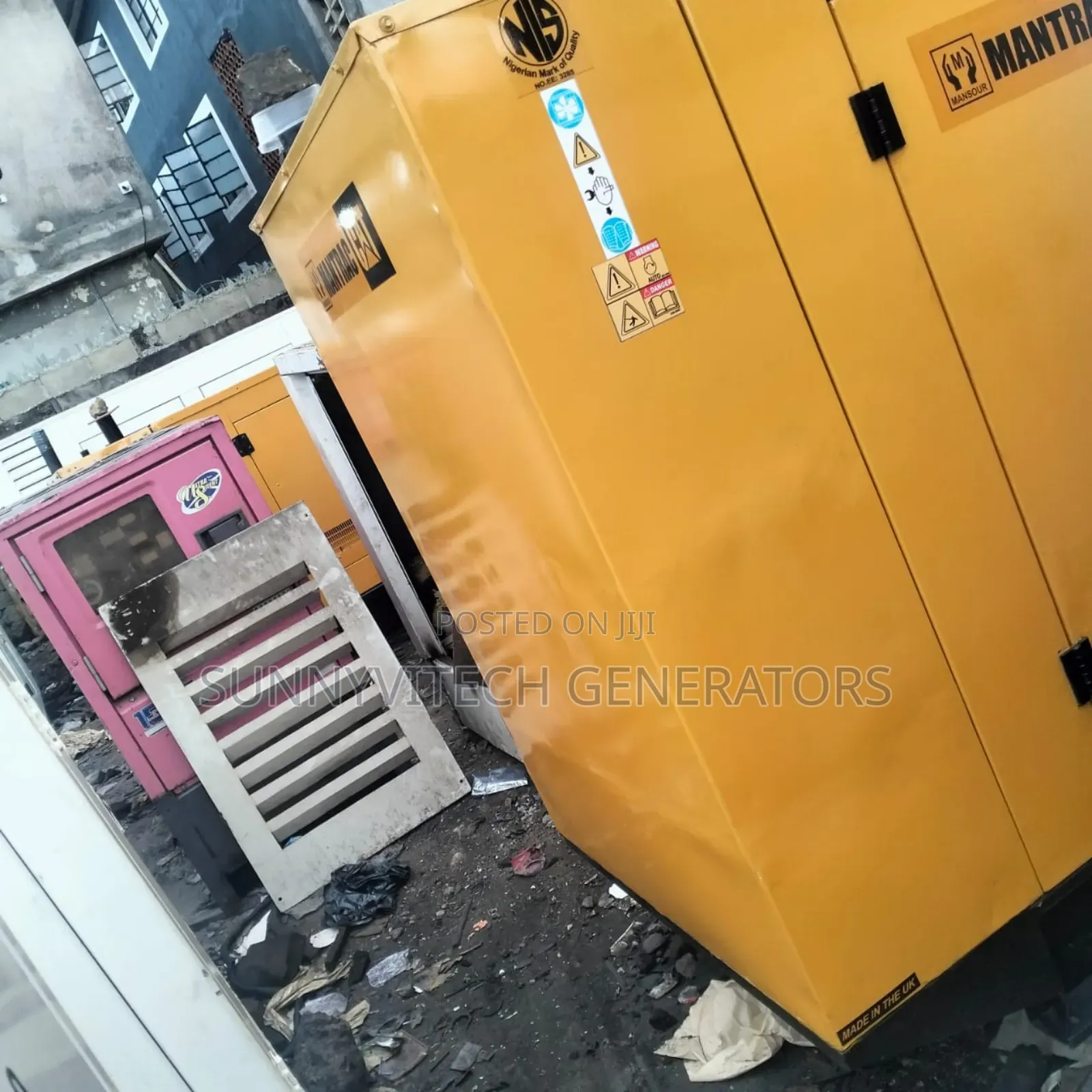 150kva Generator Mantrac Super Silence Almost New