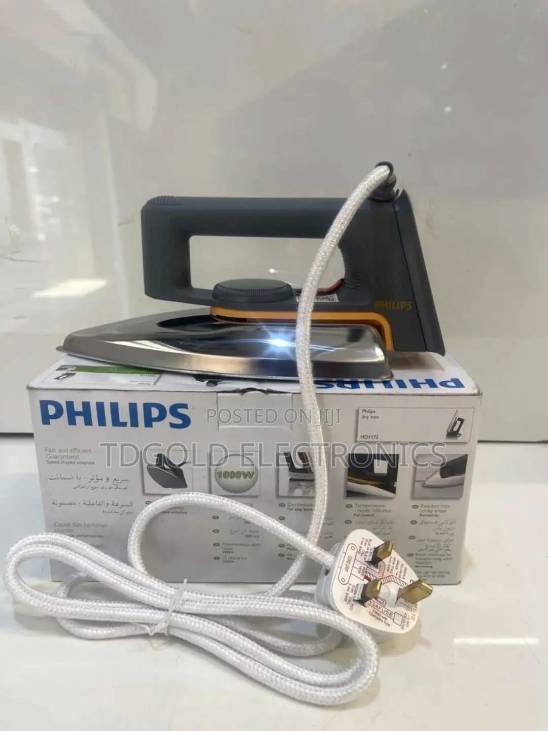 Philips Dry Iron – 1000w Power Precision