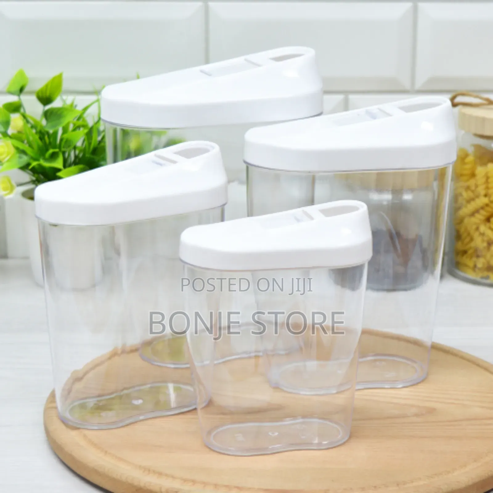 10-Piece Container Set With Easy Pour Lids