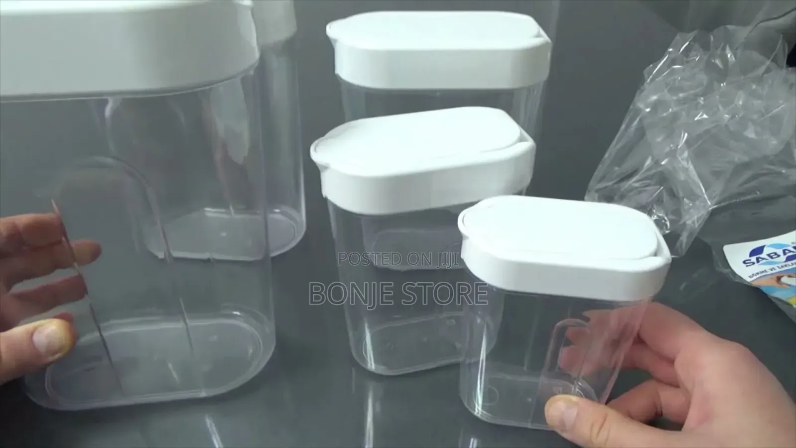 10-Piece Container Set With Easy Pour Lids