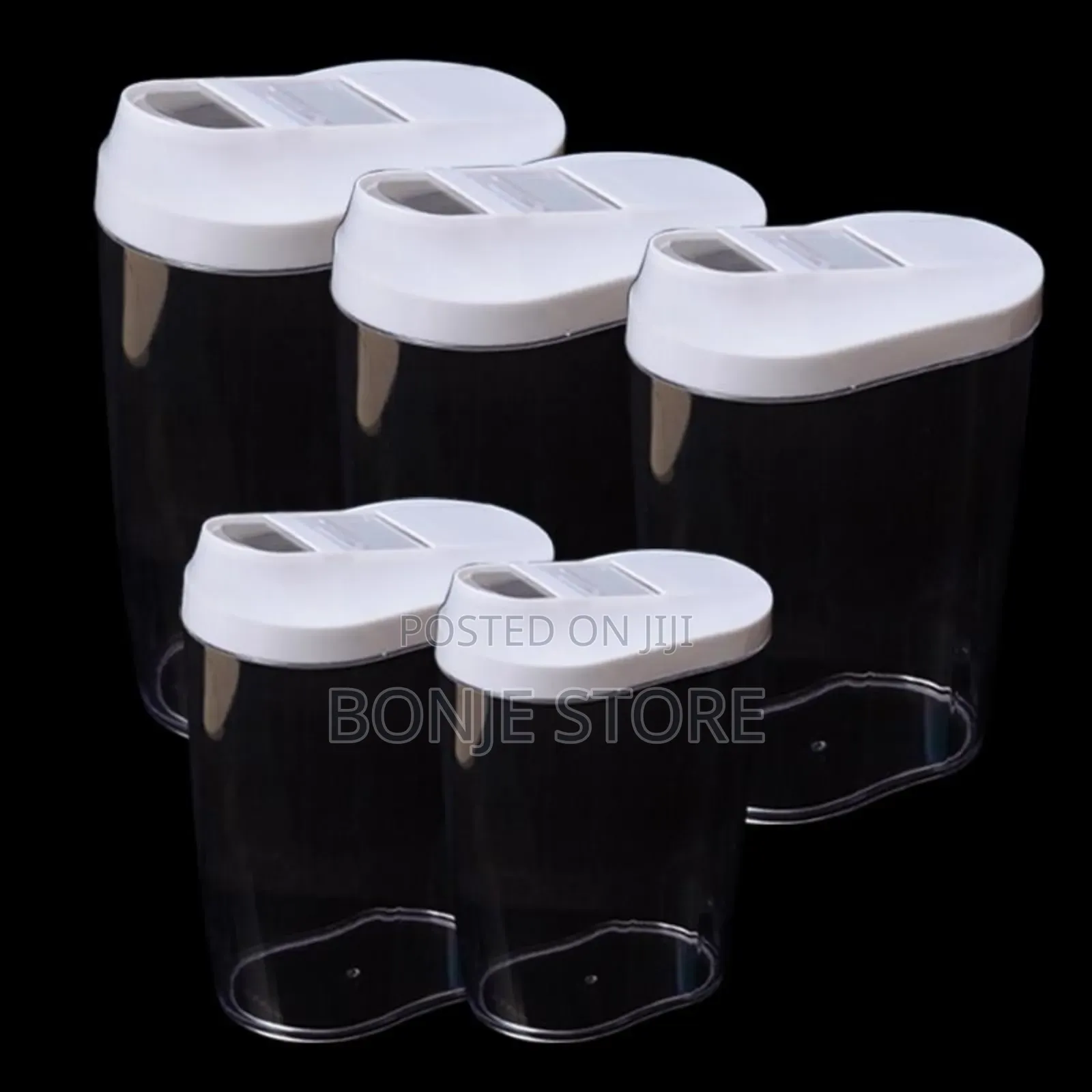 10-Piece Container Set With Easy Pour Lids