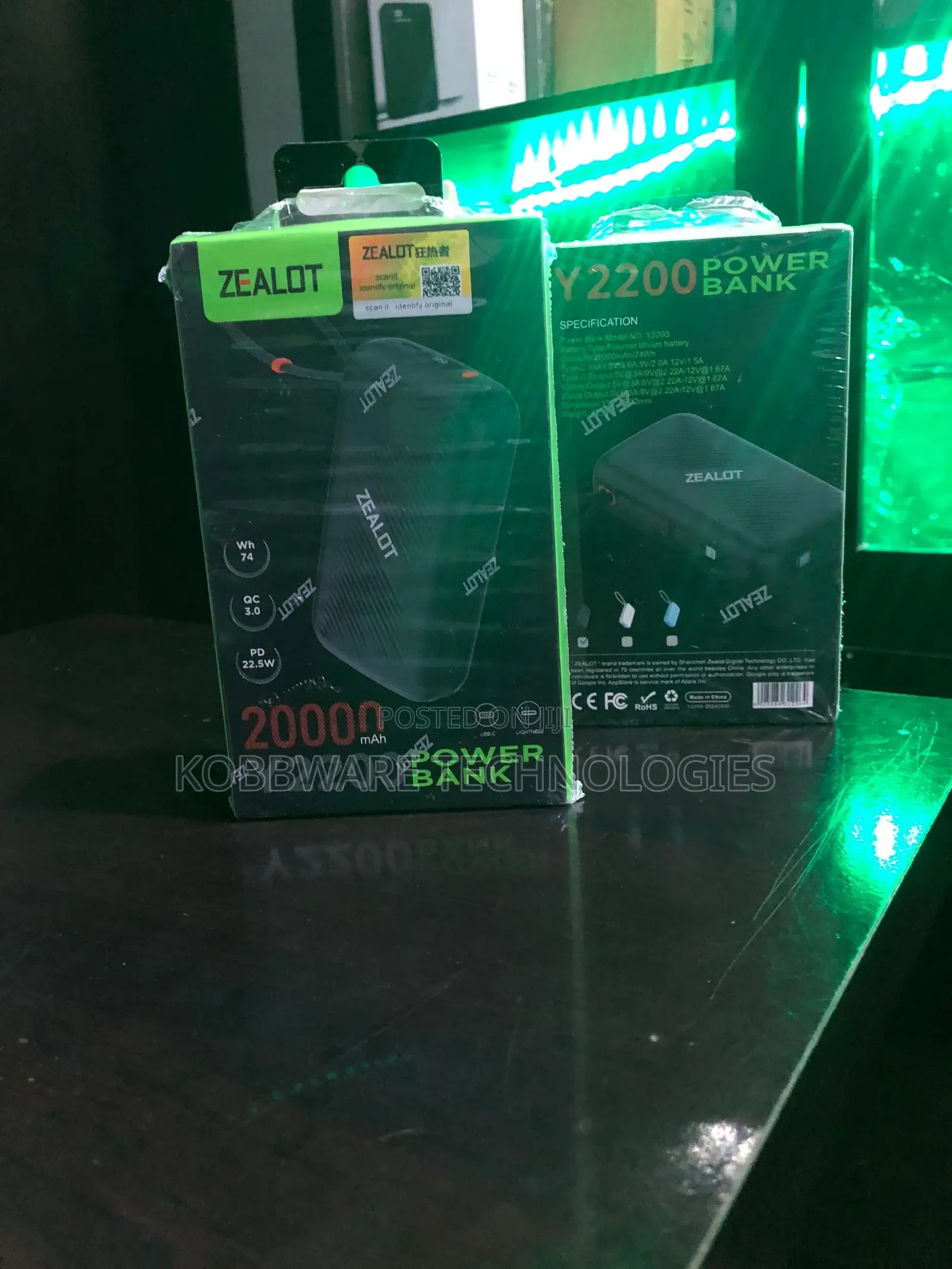 Zealot Power Bank