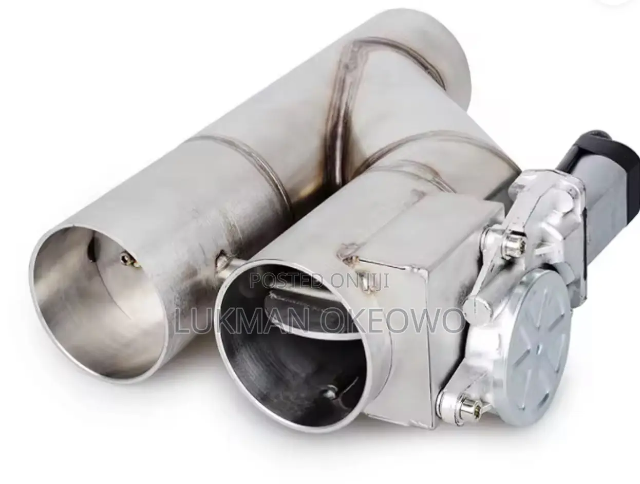 Silencer Stainless Electric Down Pipe Ecut Out Valve With Remote Kit
