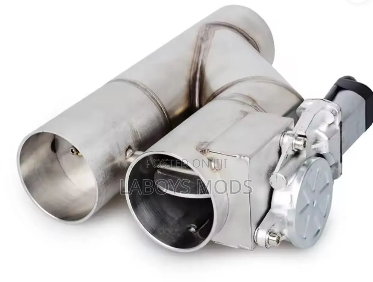 Silencer Stainless Electric Down Pipe Ecut Out Valve With Remote Kit