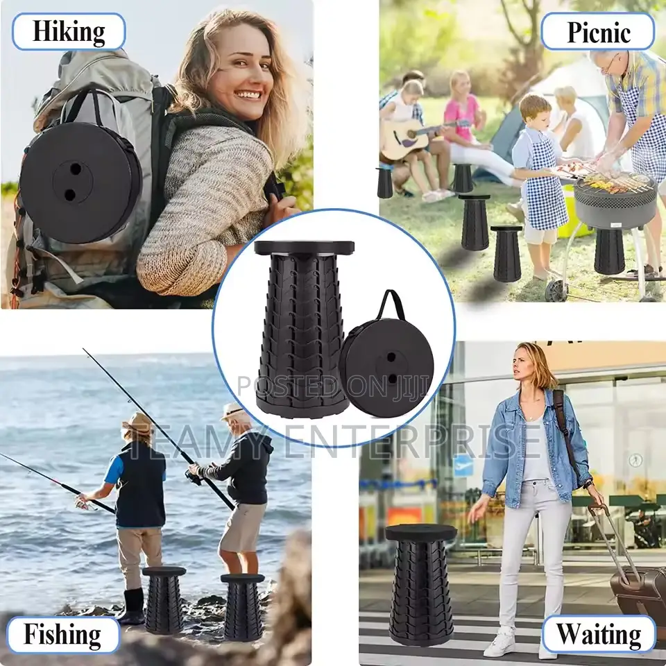 Retractable Telescopic Stool - Adjustable Chair