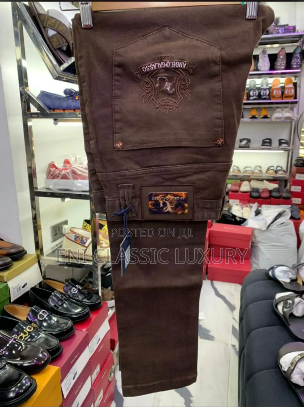 Pure Quality Luxury Men's Outfits Angeles Galasso Well Branded