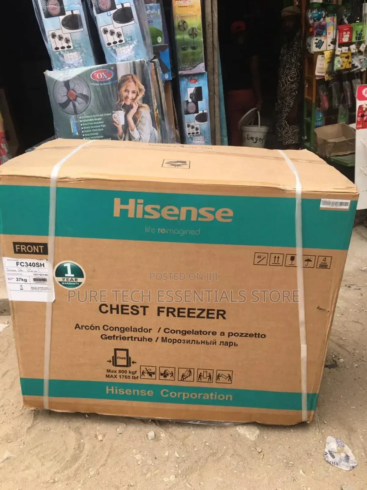 Original Hisense 250liter Chest Freezer 340sh