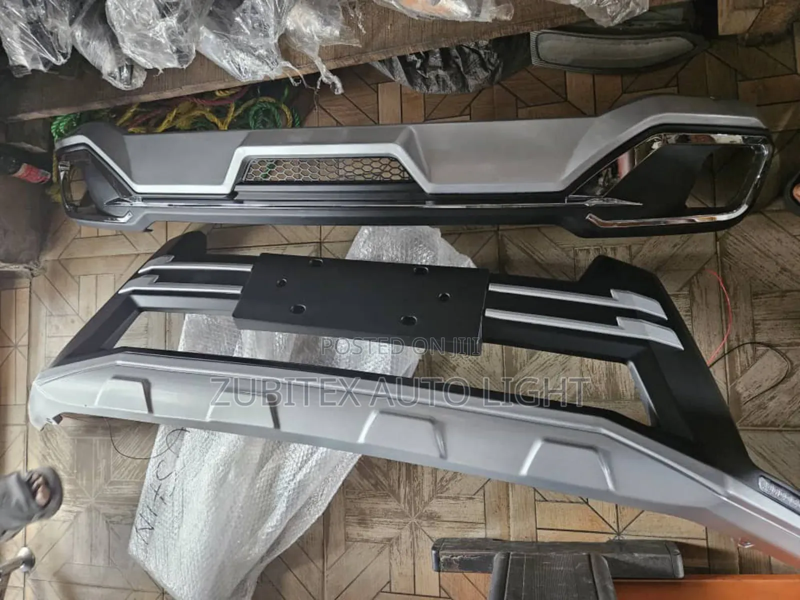 Complete Front and Back Bumper Guide Highlander 2018 Model