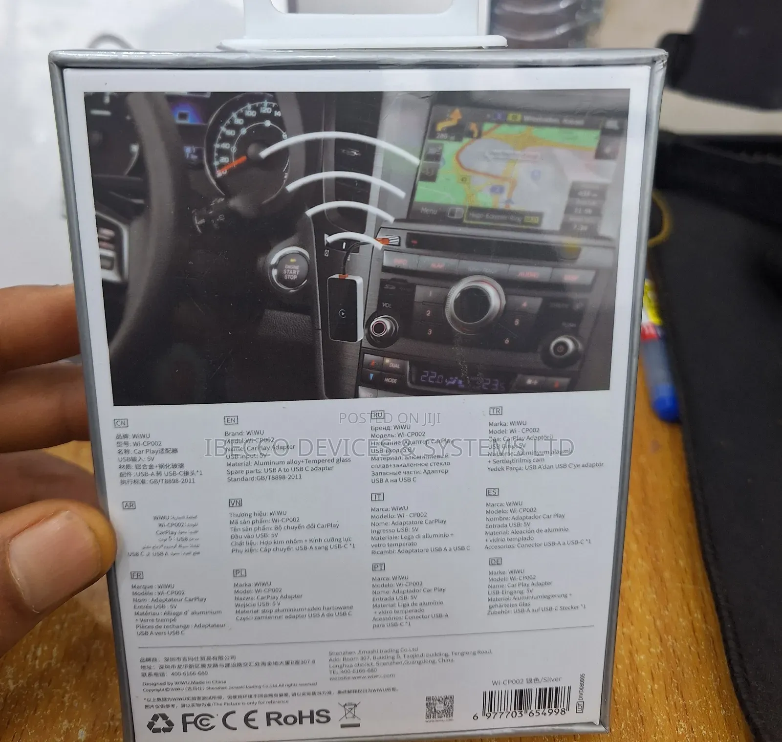 Wiwu Car Play Wireless Adapter