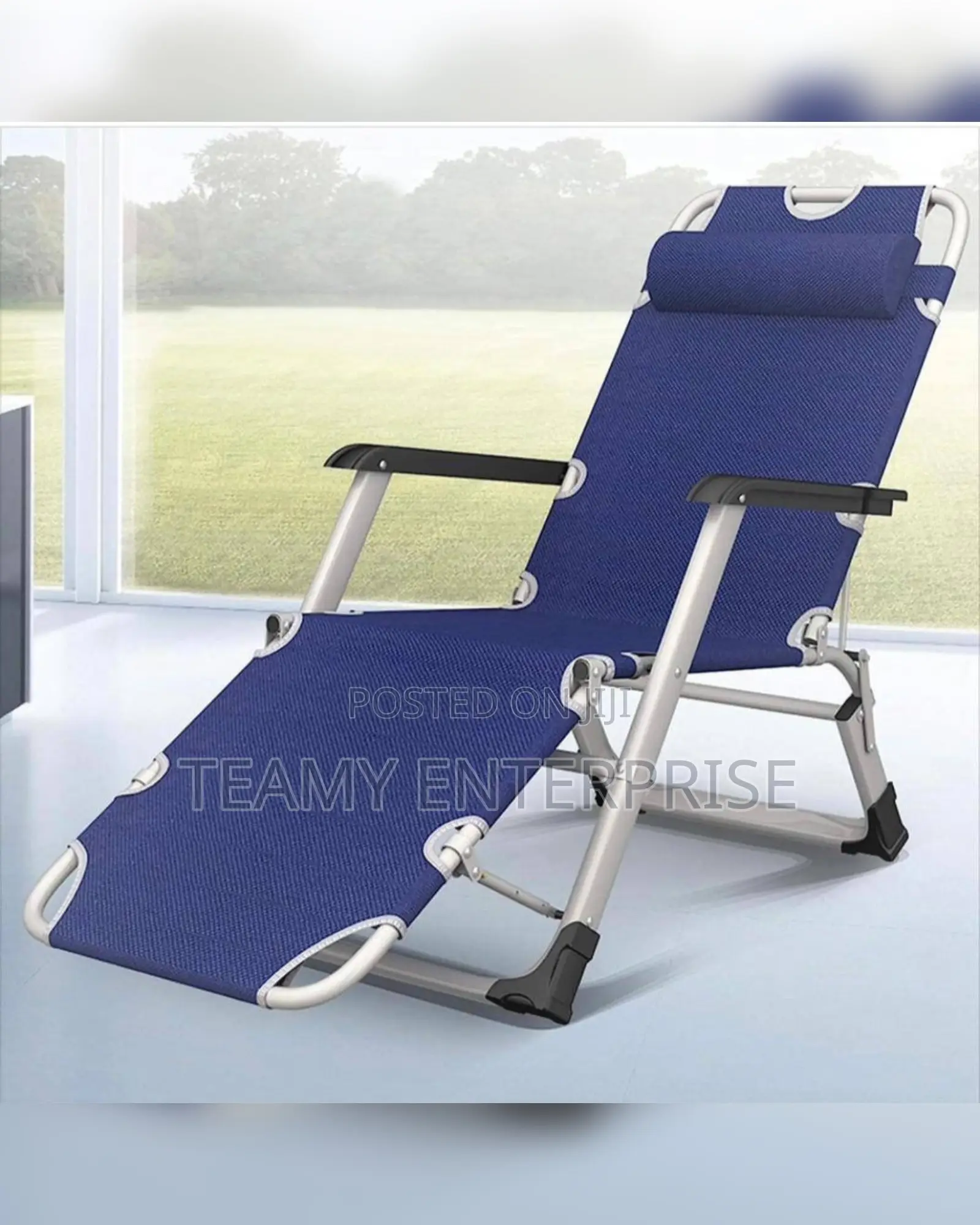 Camp Bed Chair for Outdoor Picnic - Adjustable Relaxation