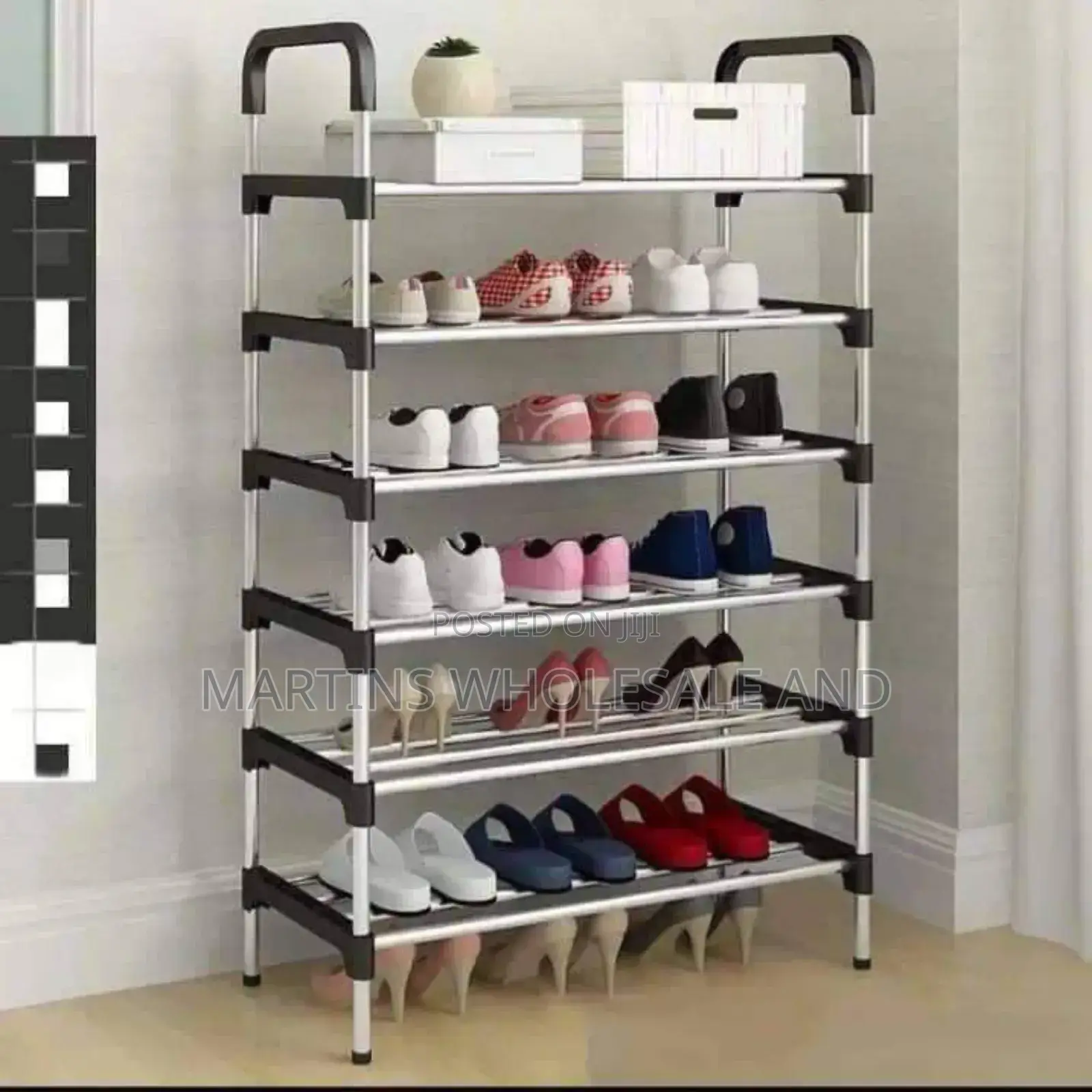 6 Steps Shoe Rack