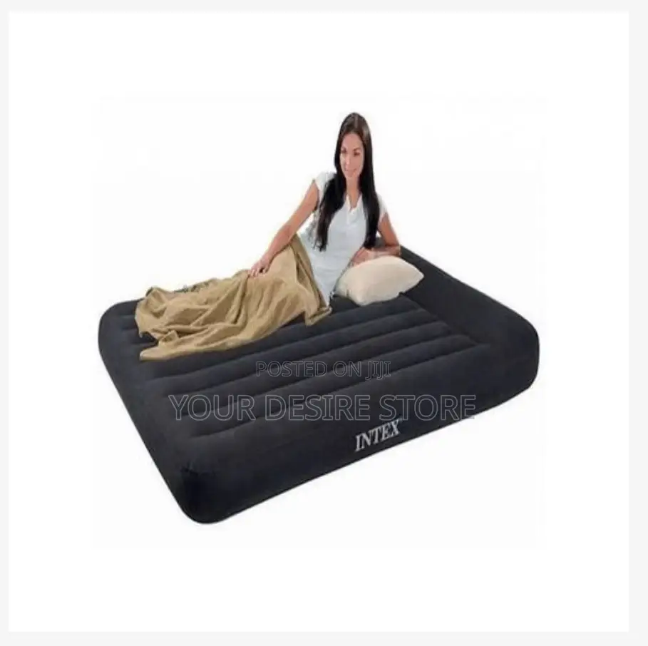 Intex Inflatable Double Mattress Intex With Pump - 2 Person