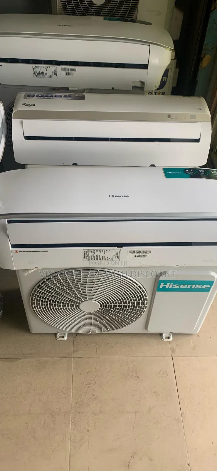 Hisense 1.5hp Ac 2week Used Still New
