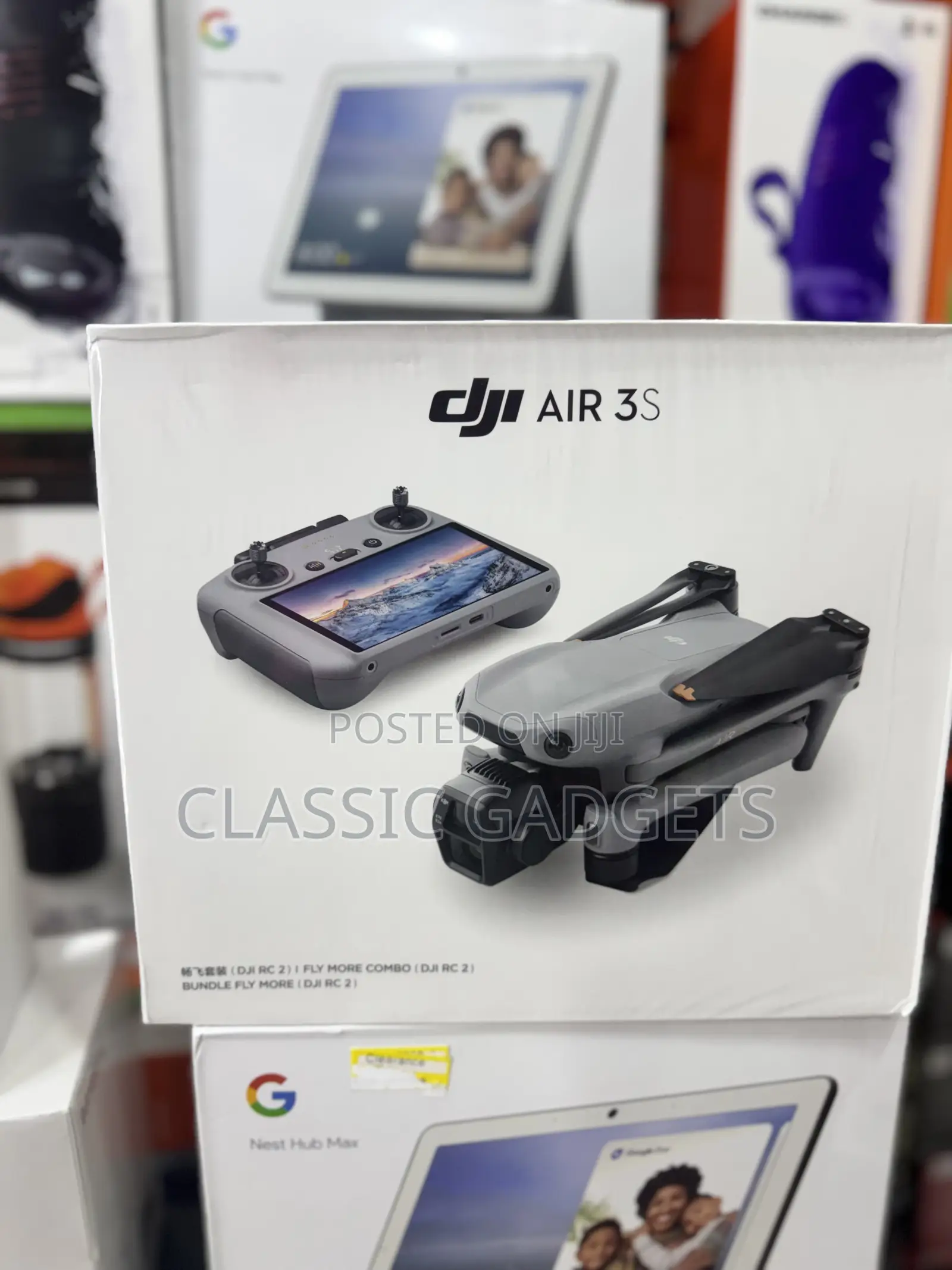 Dji Air 3s Drone With Fly More Combo