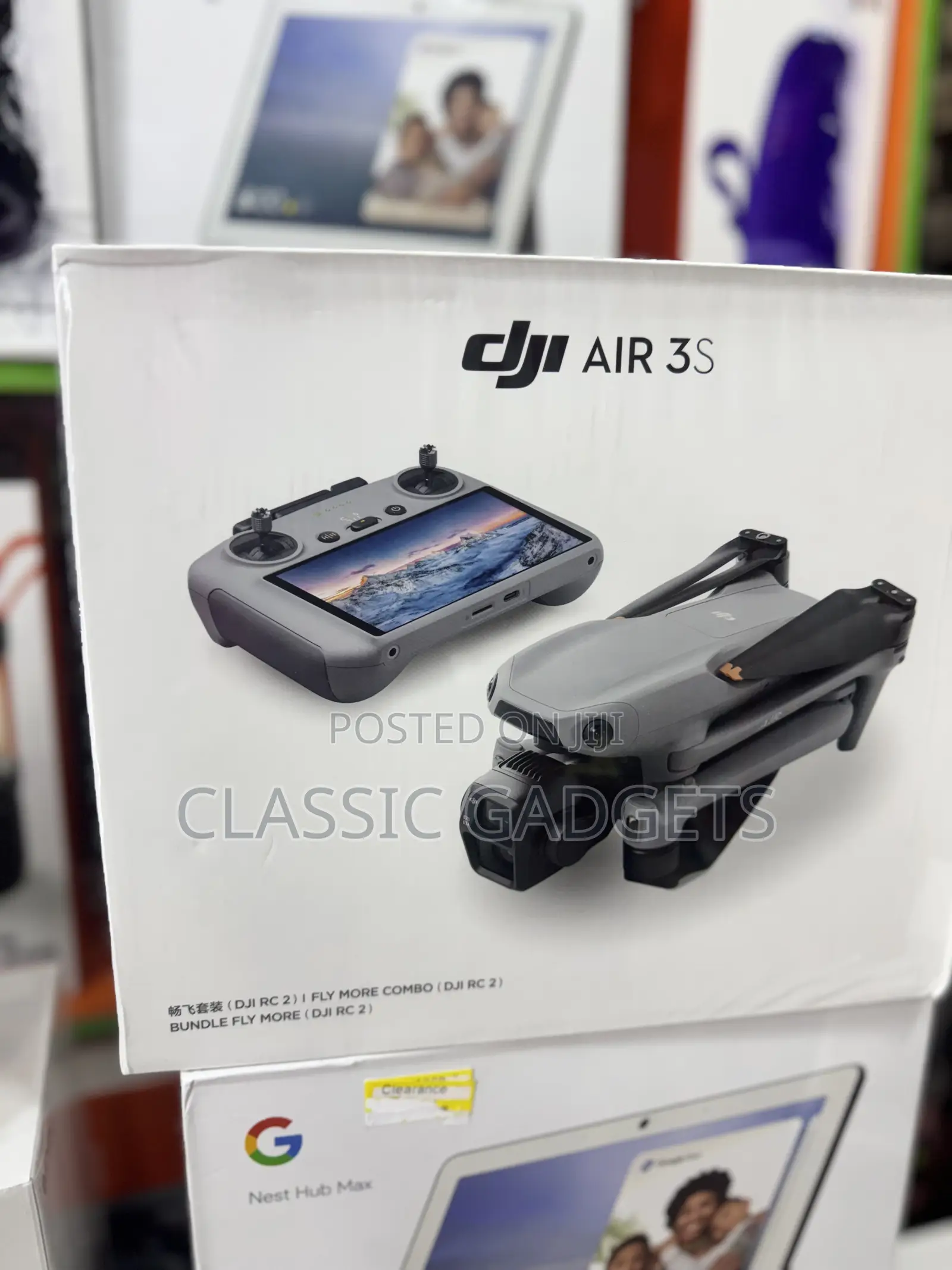 Dji Air 3s Drone With Fly More Combo