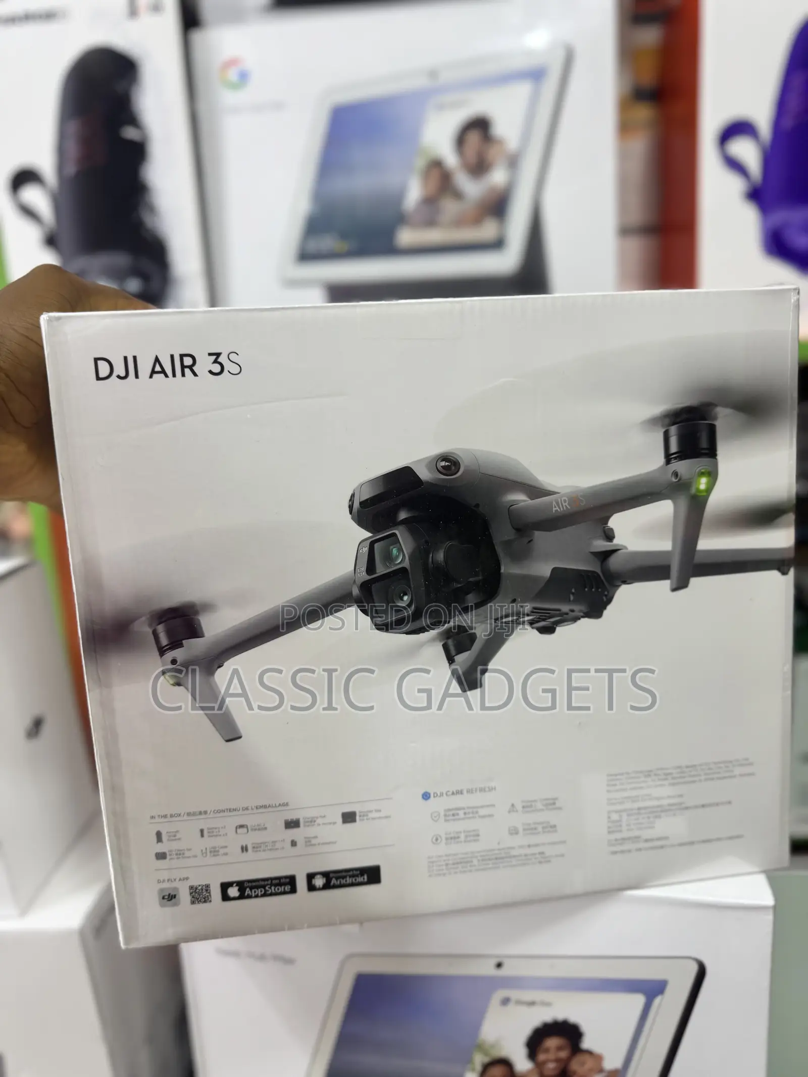 Dji Air 3s Drone With Fly More Combo