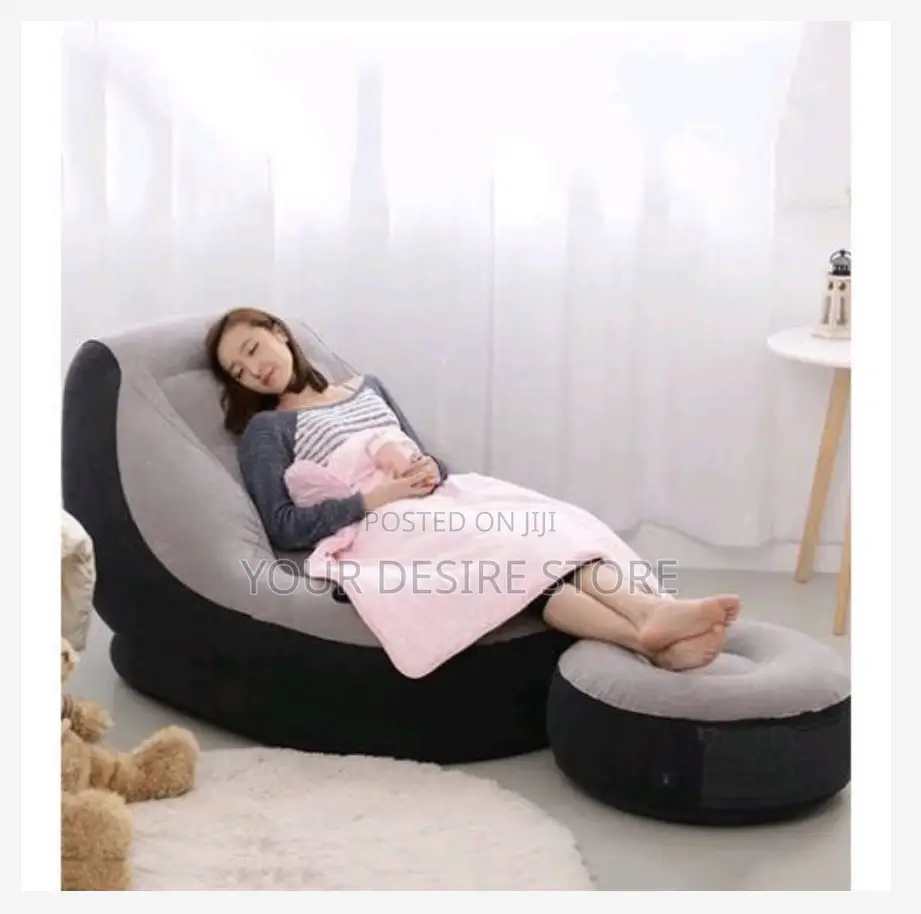Intex Inflatable Ultra Lounge Chair With Ottoman