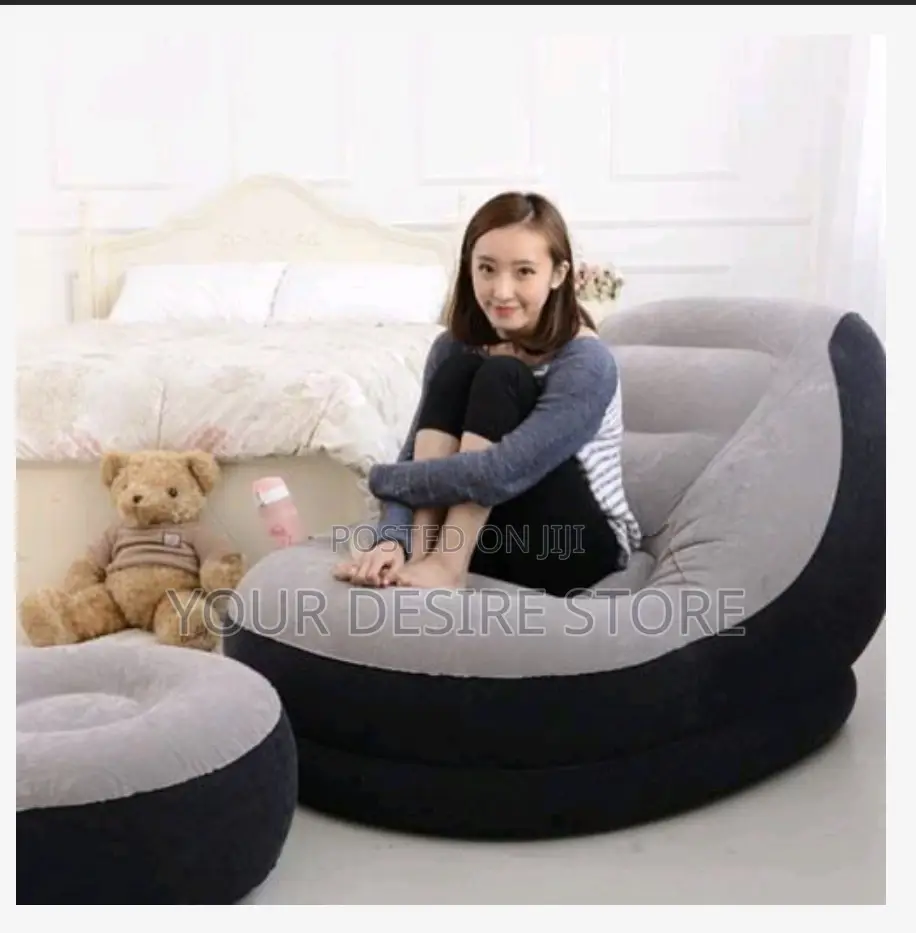 Intex Inflatable Ultra Lounge Chair With Ottoman
