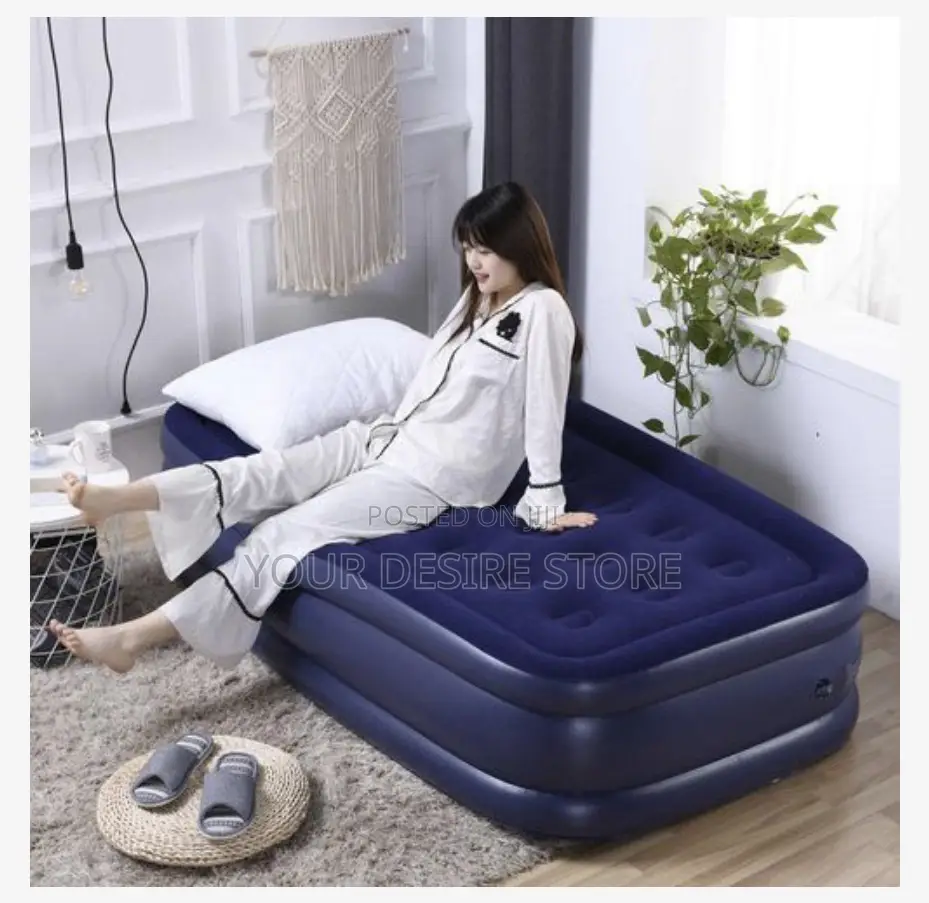 Luxury Thickened Inflatable Bed Double Layer