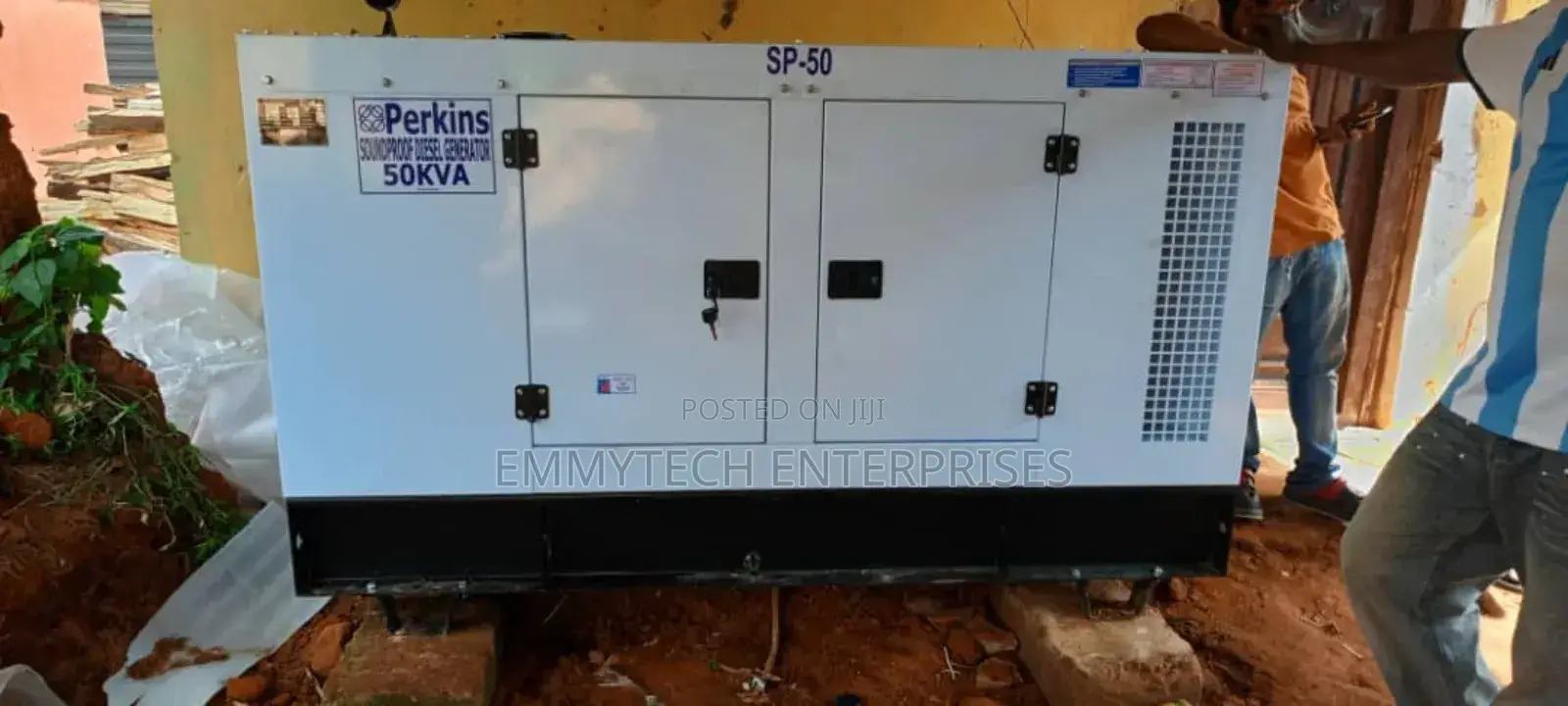 England Perkins Sp50kva Diesel Soundproof Gen 2years Wty