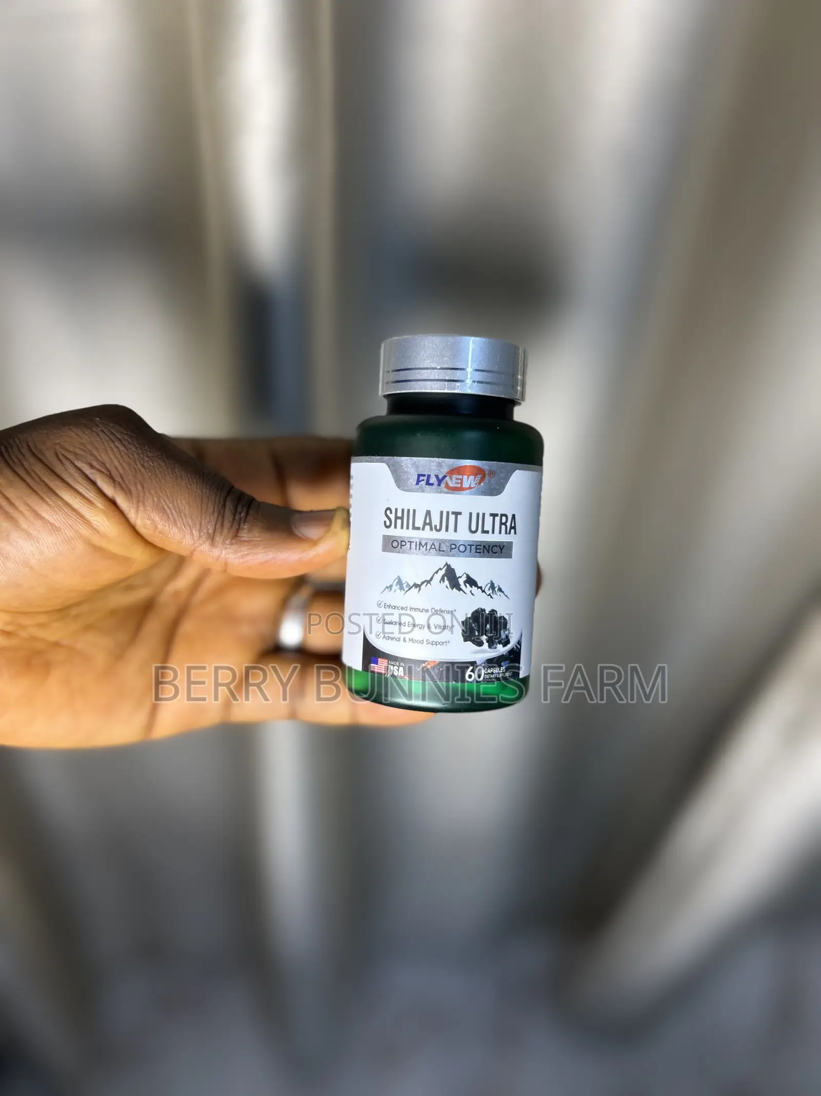 Shilajit for Men Women, Fulvic Acid L-Arginine, Himalayan 0 Capsules