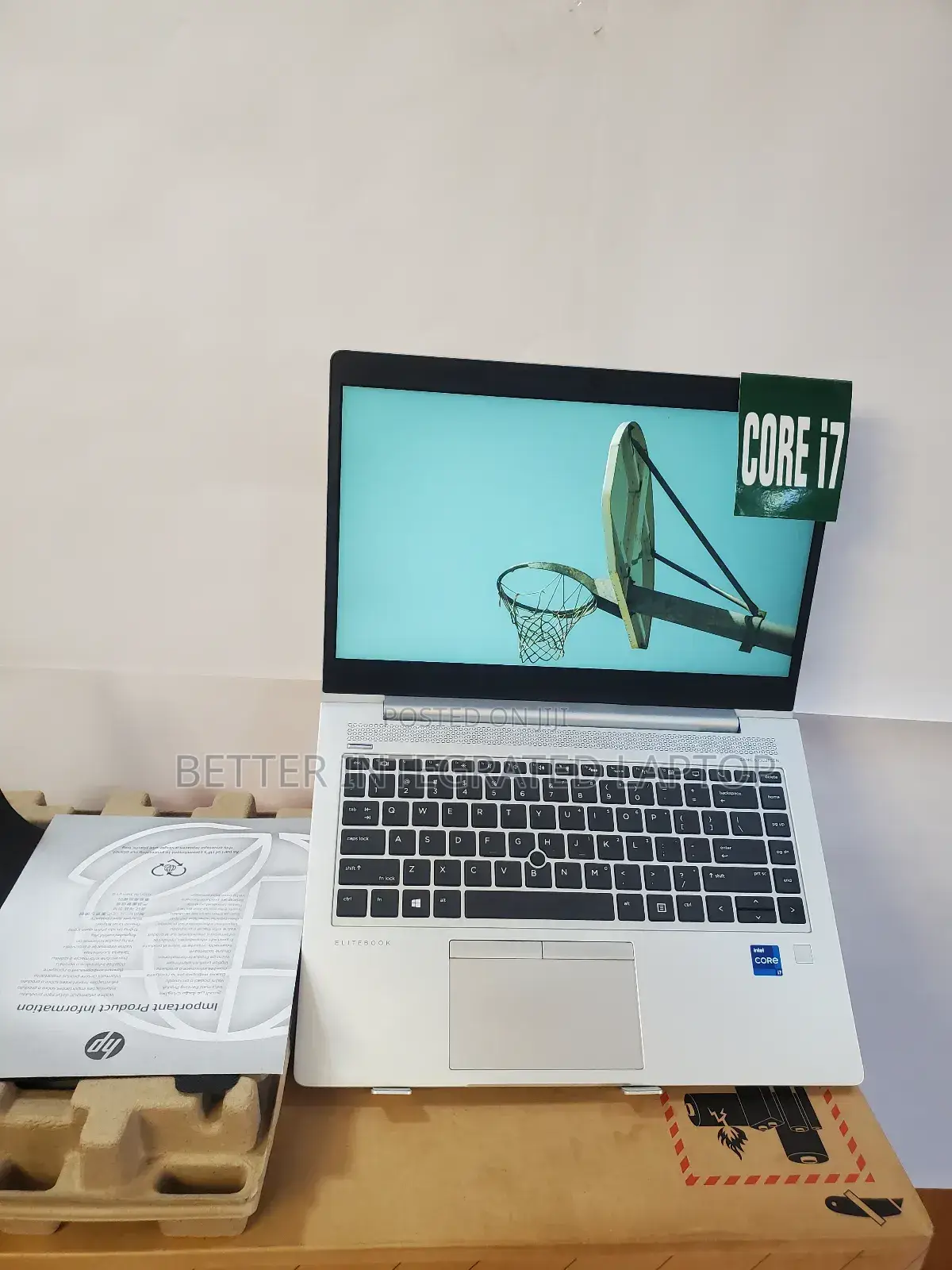 New Laptop HP EliteBook 745 G6 16GB Intel Core i7 SSD 256GB