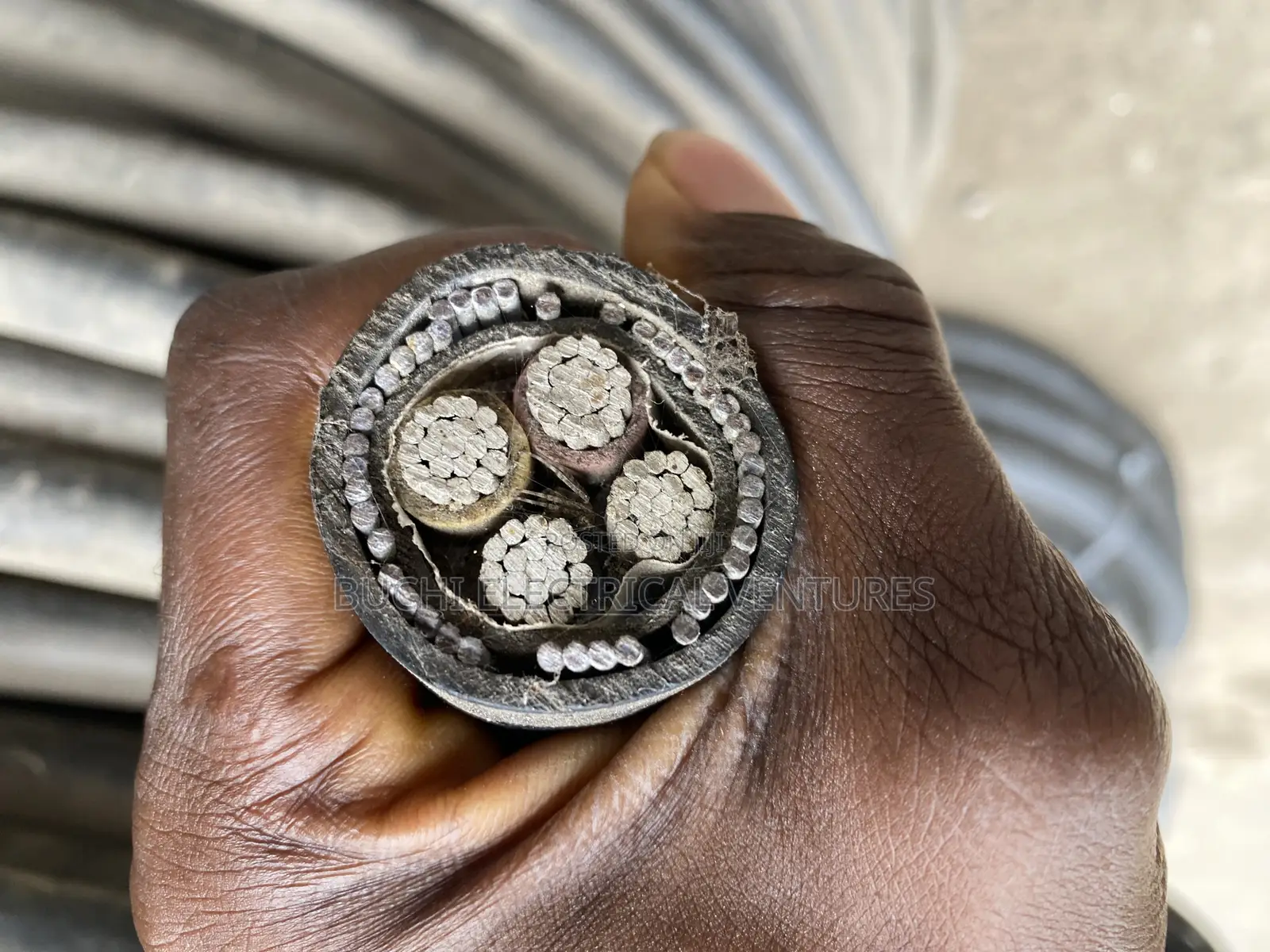 70mm 4core Armoured Aluminum Cable
