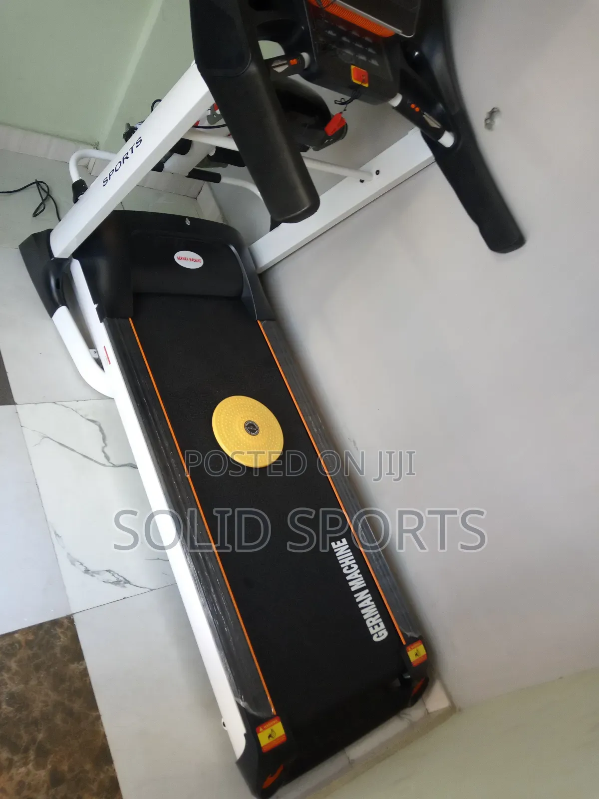 Strong Heavy Duty 4 Hp Treadmill German Machine Maximum User Weight 