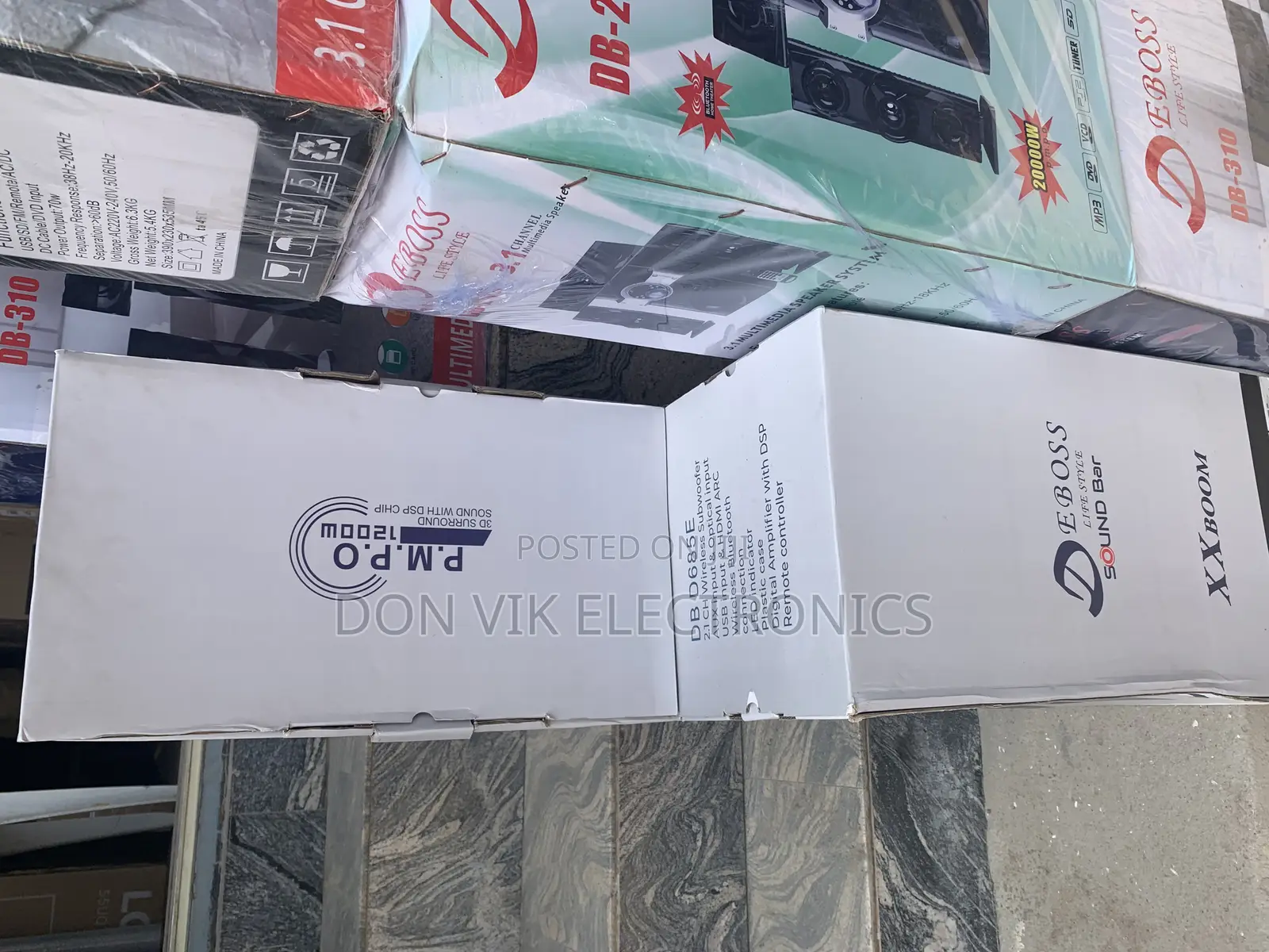 Debias 1200 Watts Soundbar