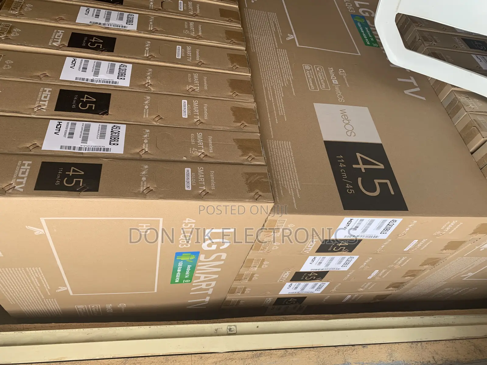 2025 Lg 45 Inches Frameless Smart Tv