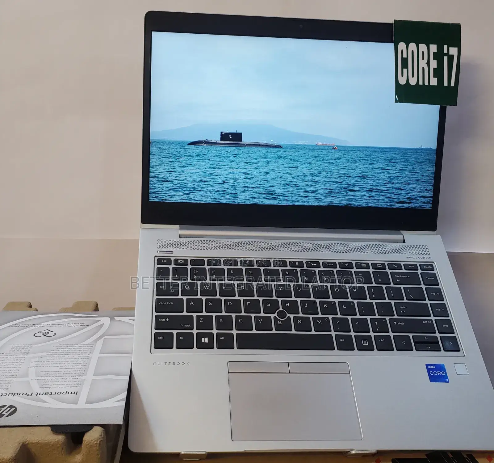 New Laptop HP EliteBook 750 G2 8GB Intel Core i7 SSD 256GB