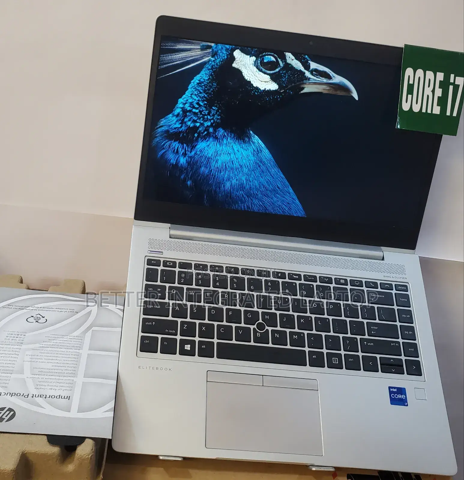 New Laptop HP EliteBook 750 G2 16GB Intel Core i7 SSD 256GB