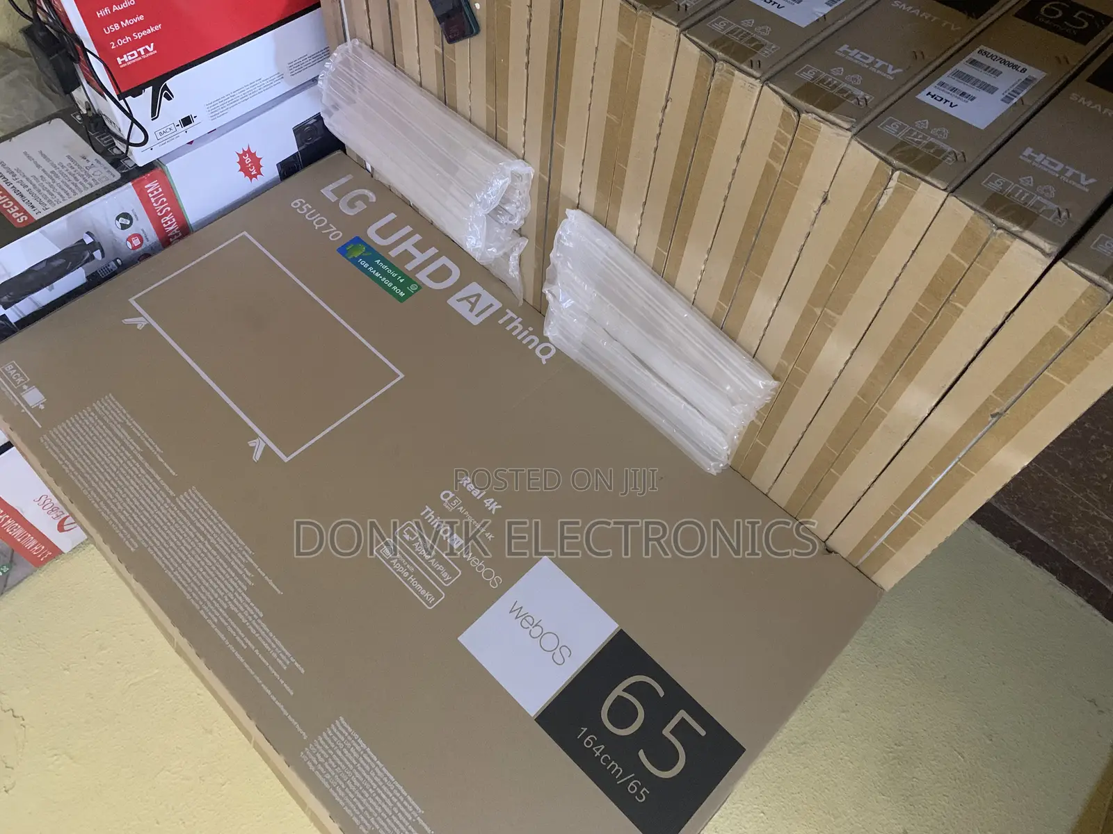Frameless 65 Inches Full Smart Television