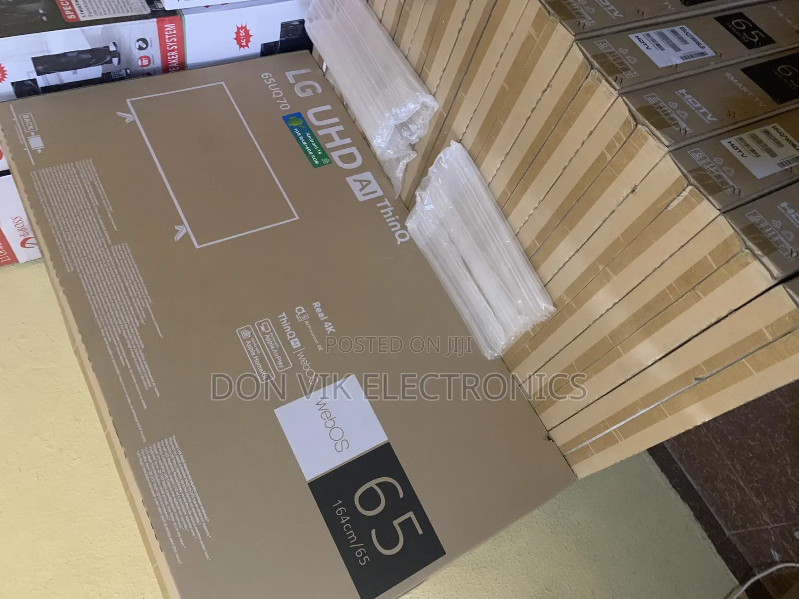 Frameless 65 Inches Full Smart Television