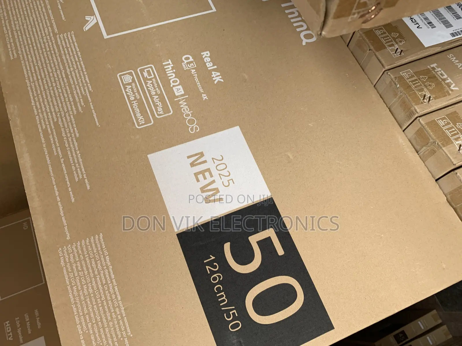 Brand New Frameless 50inches Lg Full Smart Tv