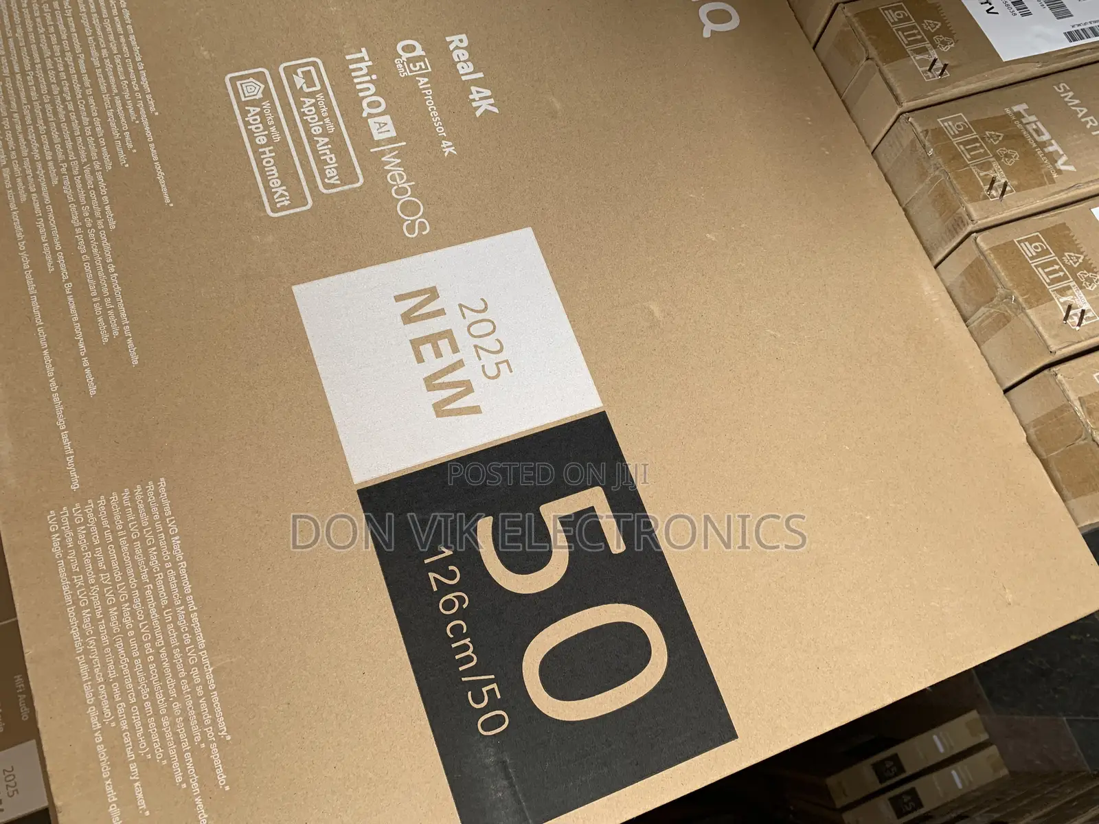 Brand New Frameless 50inches Lg Full Smart Tv