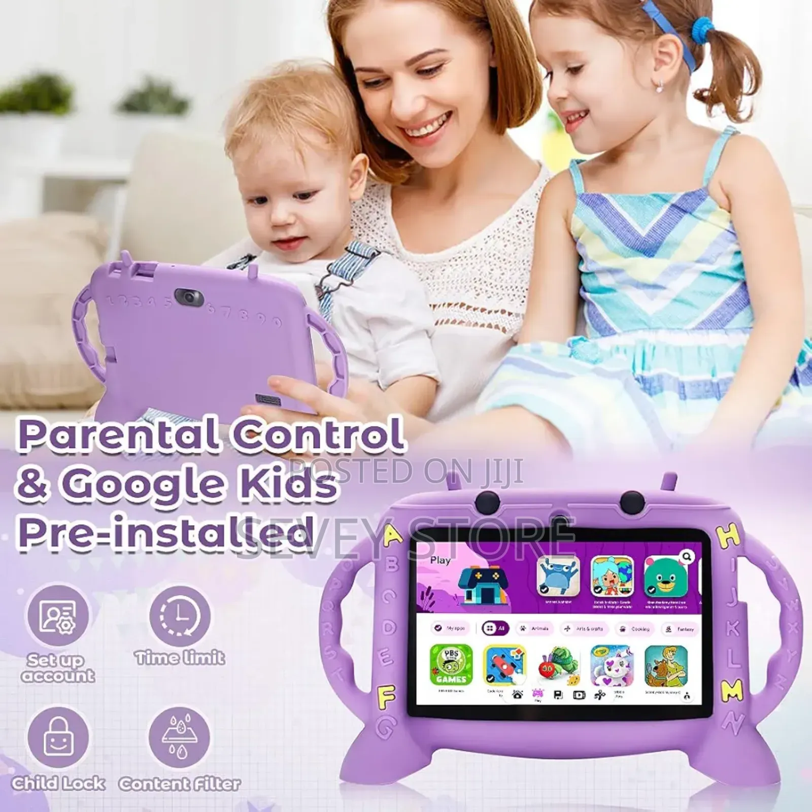 Kids Tablet, 7 Inch Tablet for Kids 2-10, Educational Learning Toddler